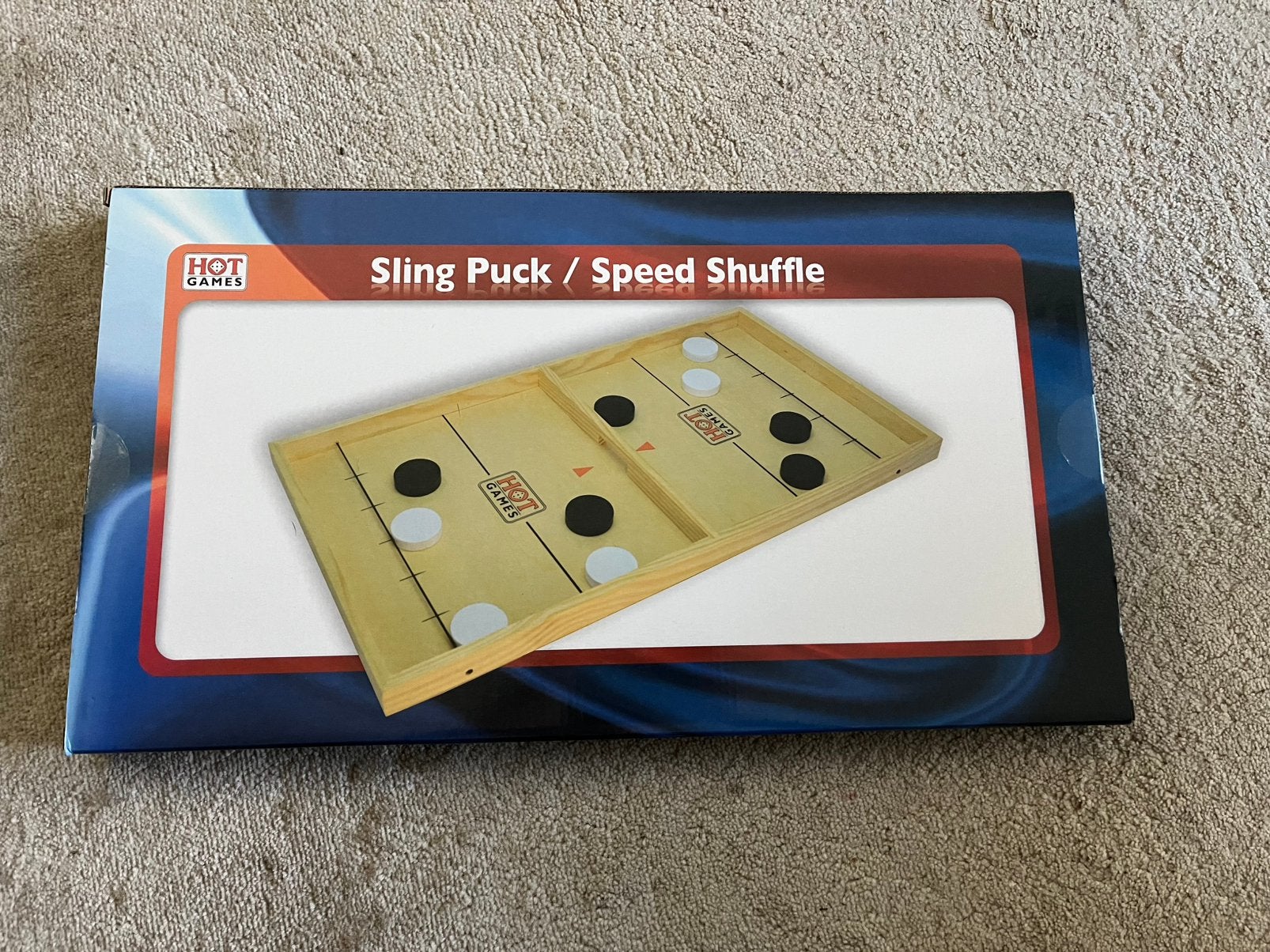 Sling puck/speeding shuffle spel, Een of twee spelers, Ophalen of Verzenden, Nieuw