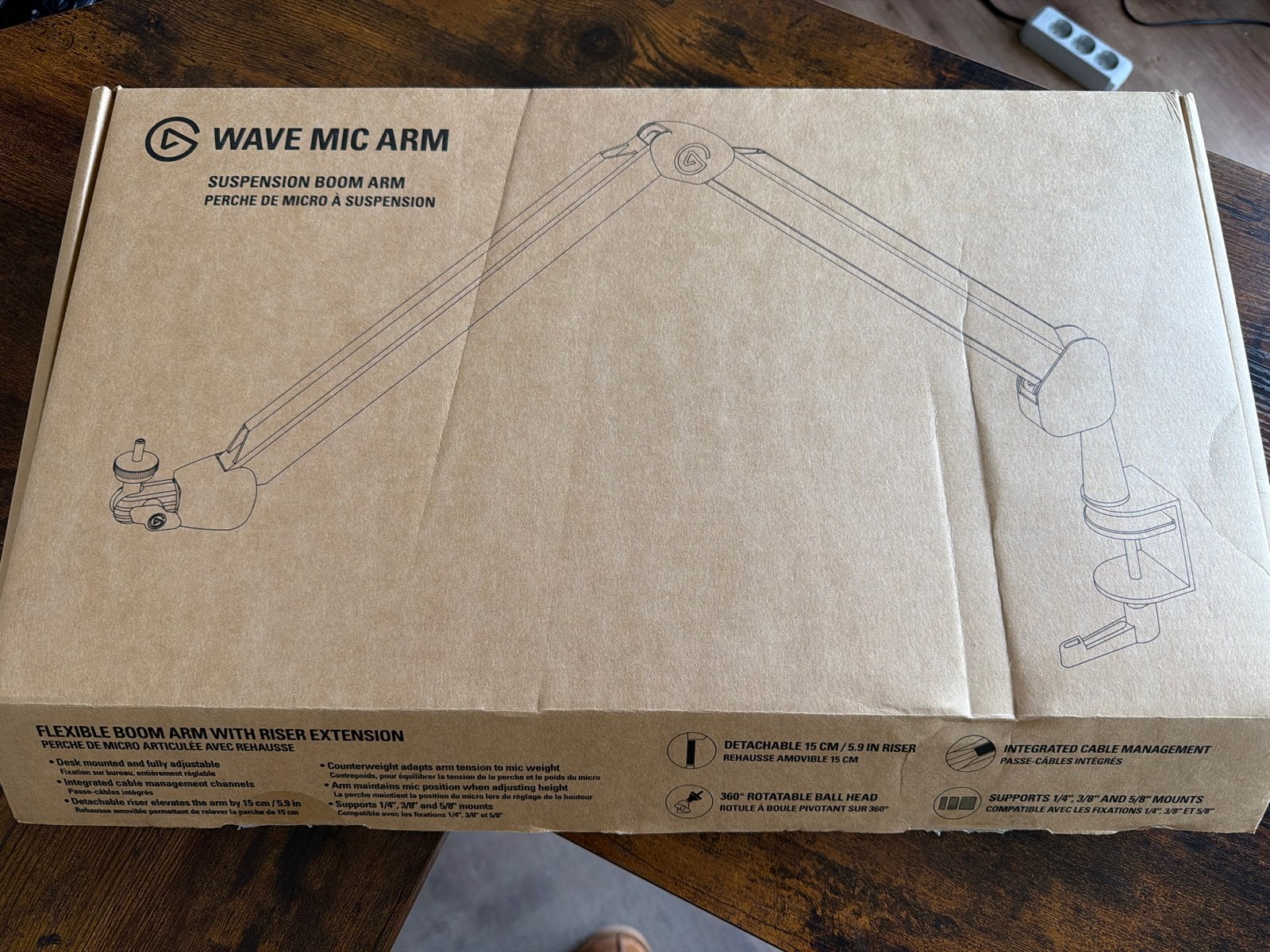 Elgato Wave Mic Arm - Microfoonarm voor streaming/gaming, Muziek en Instrumenten, Ophalen of Verzenden, Zo goed als nieuw, Overige typen