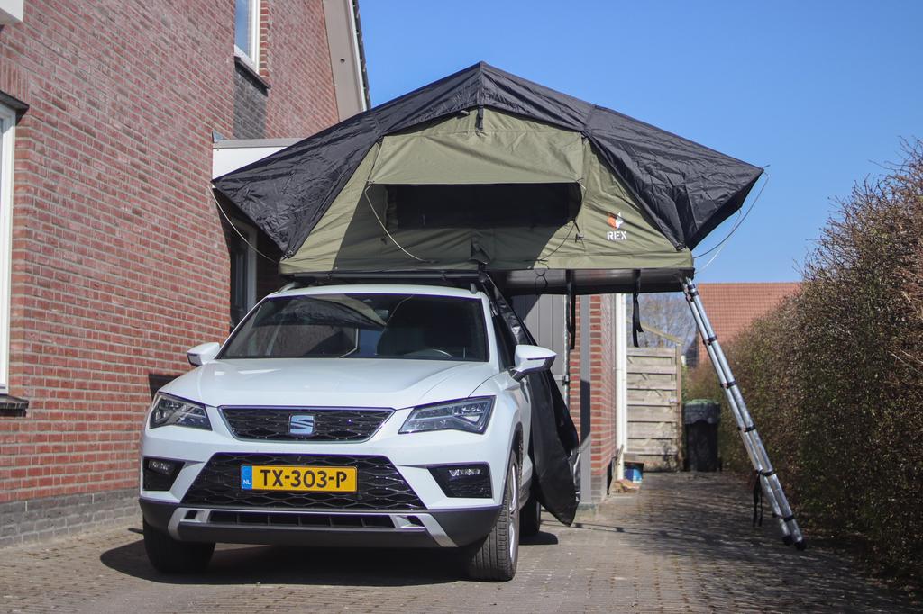 Rex daktent 240x140 2 persoons, Caravans en Kamperen, Tenten, Ophalen, Zo goed als nieuw