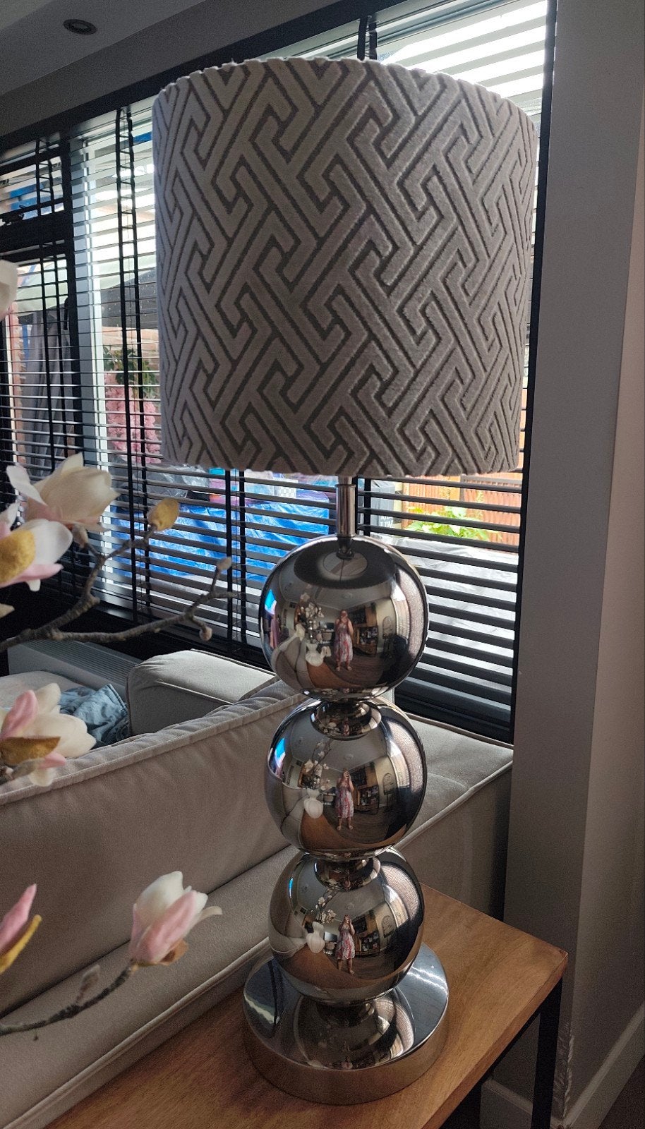 Tafel lamp merk Diga Colmore, Huis en Inrichting, Ophalen, Zo goed als nieuw, E27 (groot), 97 cm