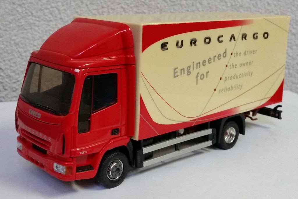 070 Iveco EuroCargo bakwagen - Eligor 1/43, Ophalen of Verzenden, Nieuw, Auto, Overige merken