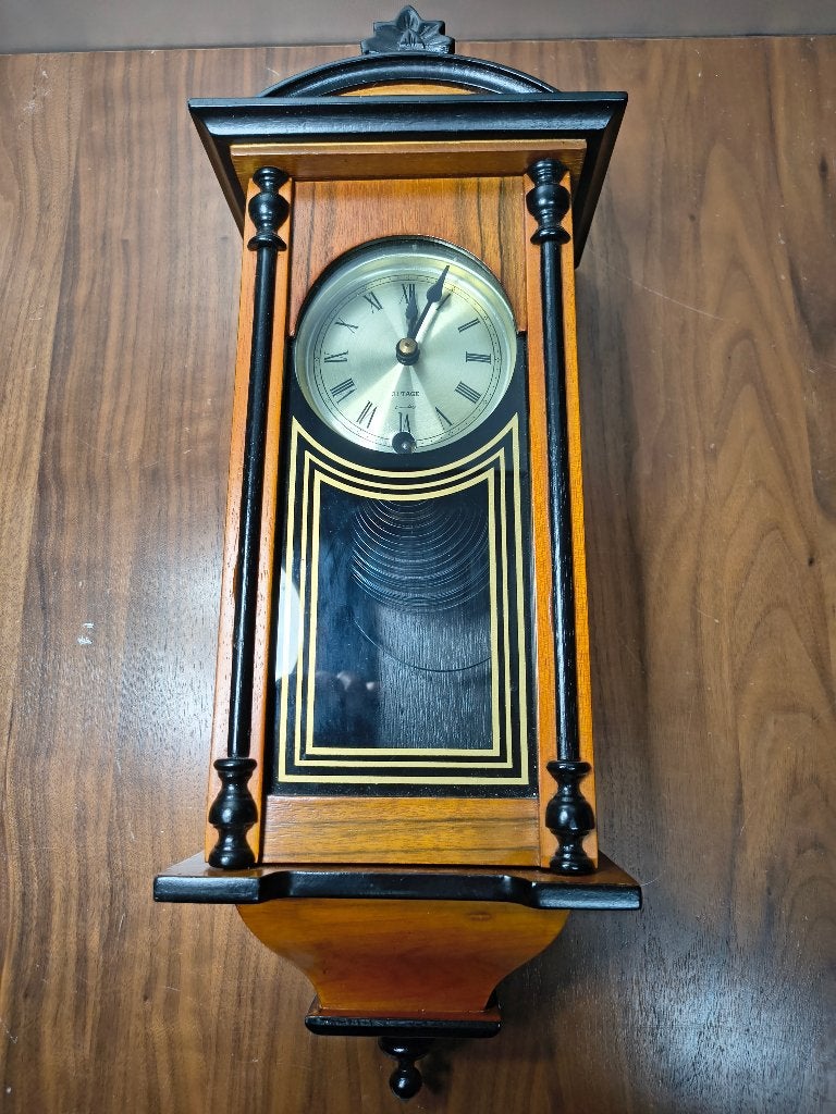 Vintage 31-Dagen Regulator Wandklok., Ophalen