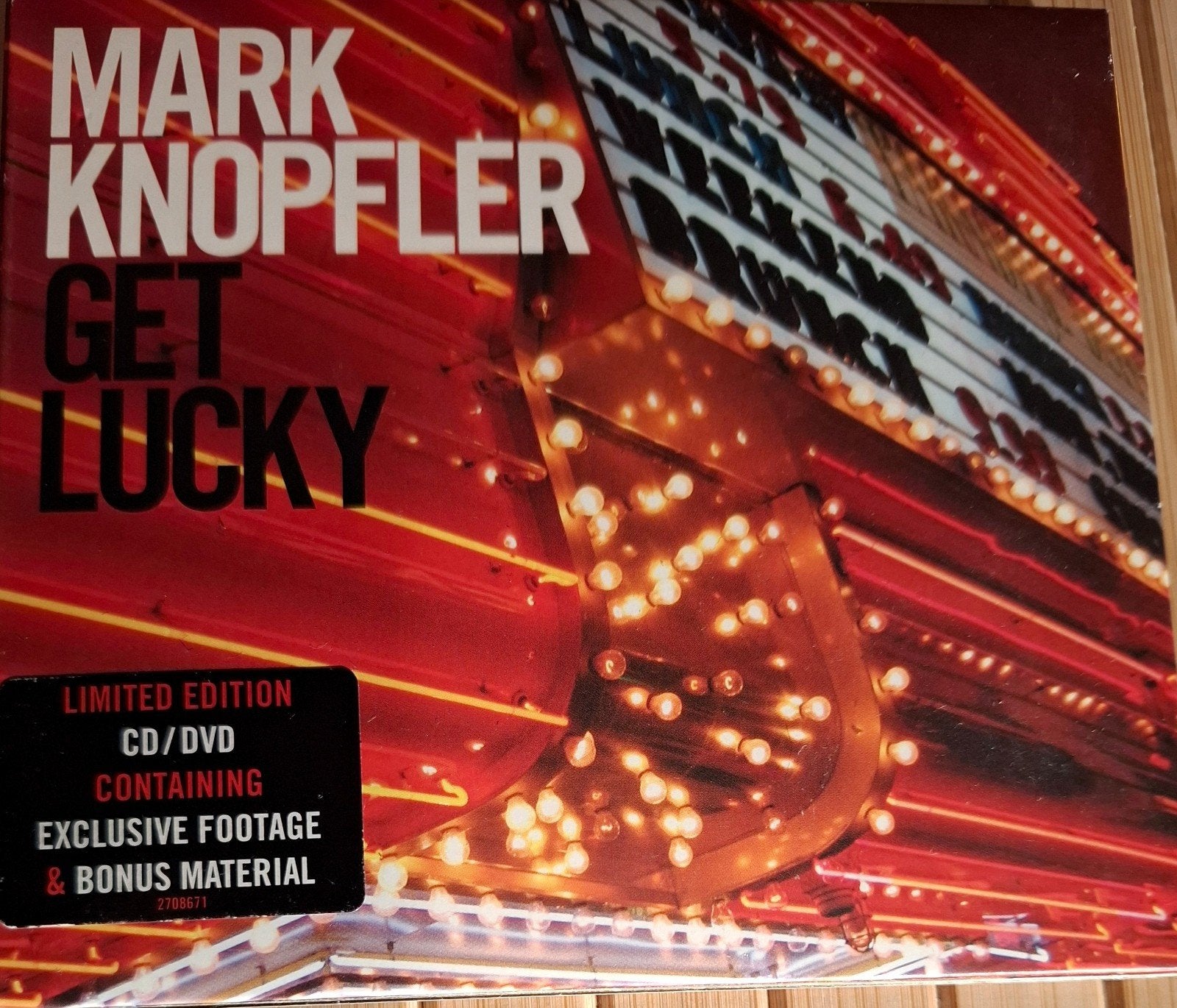 Mark Knopfler - Get Lucky (Limited Edition CD/DVD), Zo goed als nieuw, Inclusief DVD, Album, Verzenden