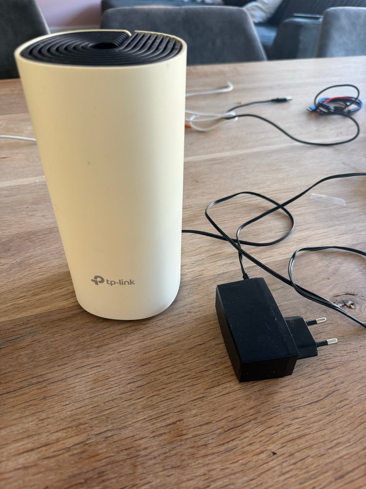 TP-Link Deco M4 AC1200 Whole Home Mesh Wi-Fi Systeem, Computers en Software, Ophalen of Verzenden, Gebruikt, Router met modem