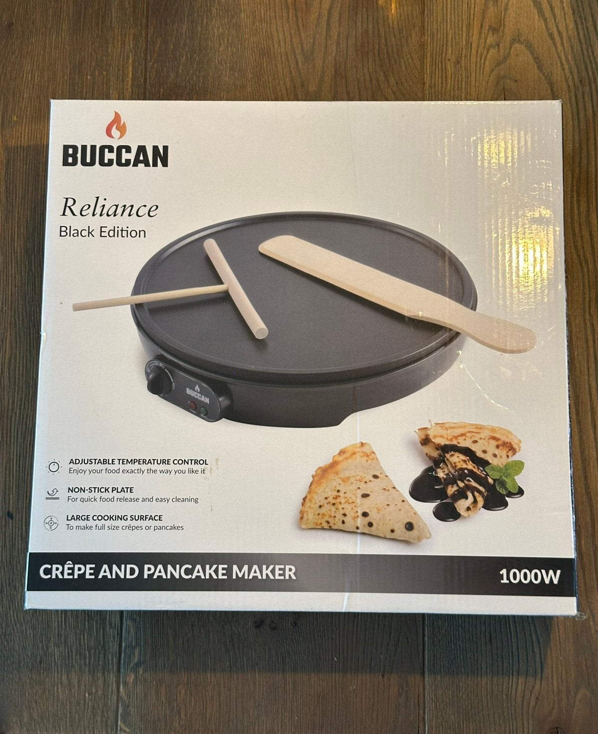 Buccan crêpe en pancake maker, Ophalen of Verzenden, Nieuw