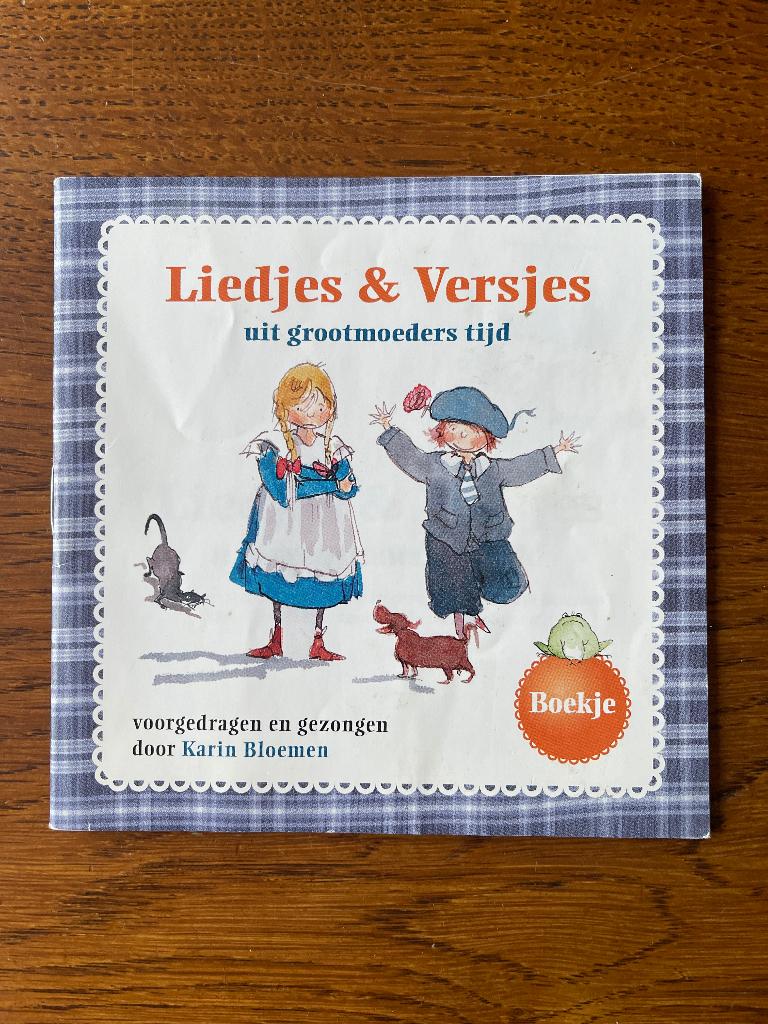 "Liedjes & Versjes" uit 'Grootmoeders tijd' Karin Bloemen, Boeken, Ophalen of Verzenden, Nieuw, Jongen of Meisje, Non-fictie