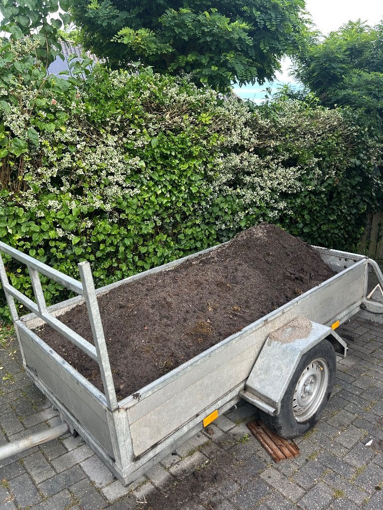 Zwartzand, Ophalen, Tuinaarde