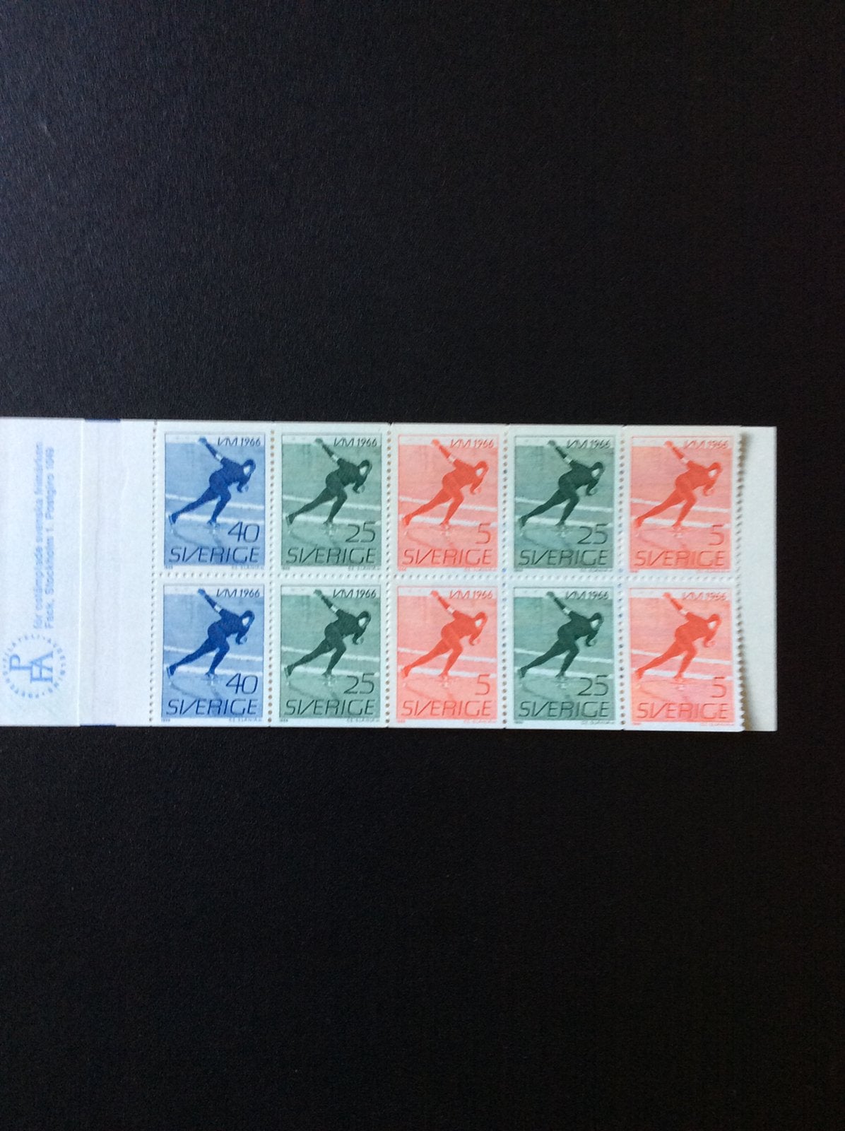 Zweden postzegelboekje 1966 pfr MC10, Ophalen of Verzenden, Zweden, Postfris