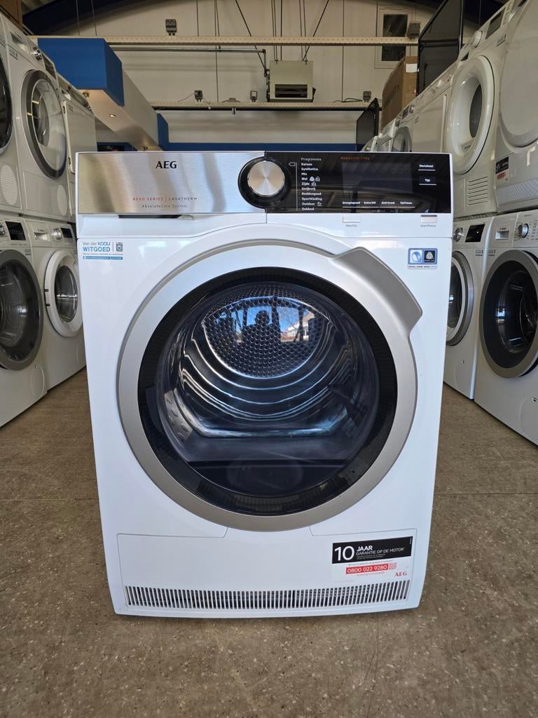 AEG 8000 Series warmtepompdroger | 8 kilo | Gratis thuis 🚚✅, Jirnsum, Overige typen, 8 tot 10 kg, Zo goed als nieuw