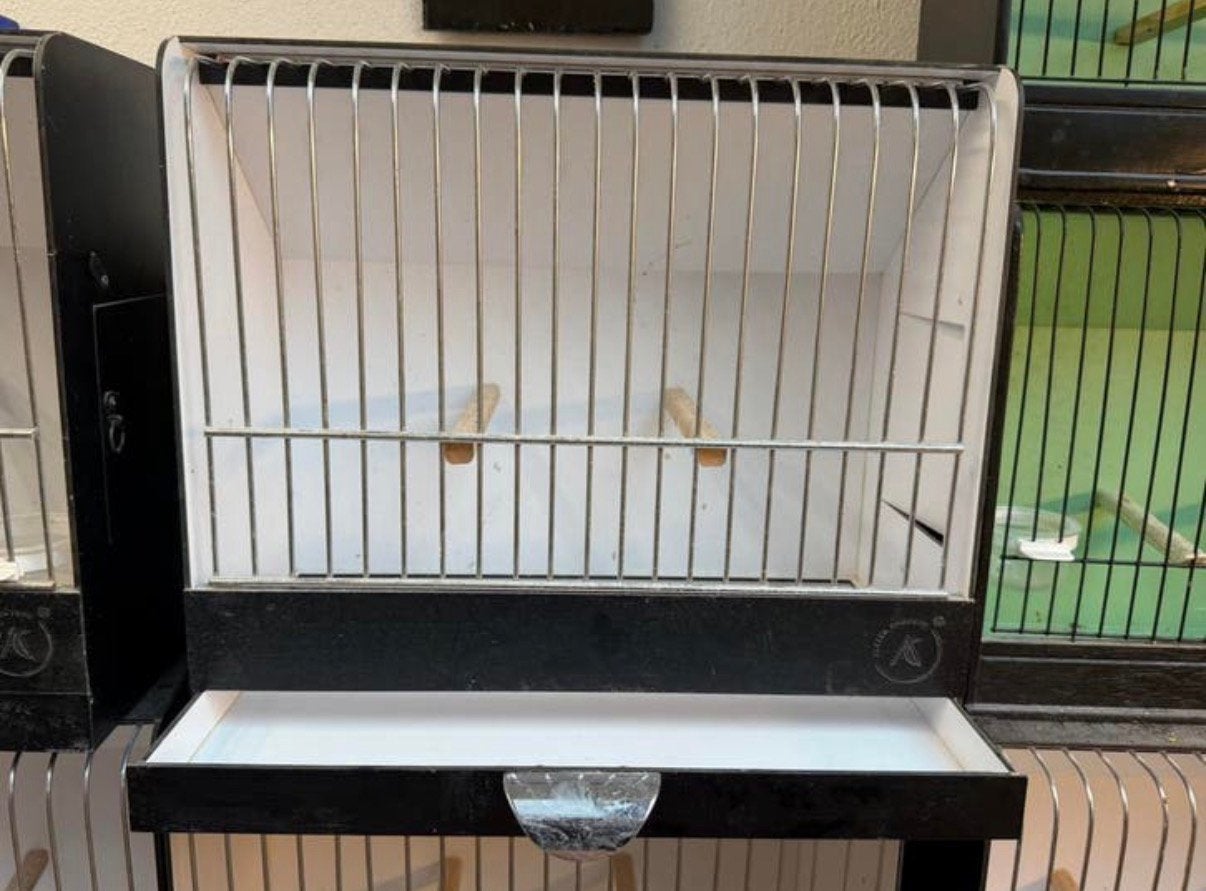 Nieuw mooi vogel kooi, Ophalen of Verzenden, Zo goed als nieuw, Metaal, Vogelkooi