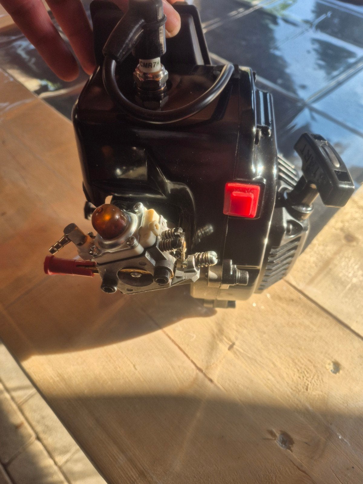OJ 26cc motor - Slechts 1 tankje gelopen!, Ophalen of Verzenden