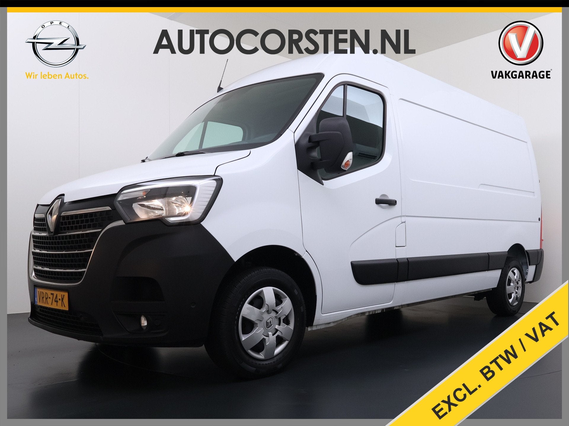 Renault Master T35 2.3 dCi 150 L2H2 Camera Navi Dab Trekhaak, Dealer onderhouden, Stof, Gebruikt, 4 cilinders