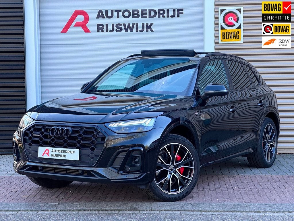 Audi Q5 50 TFSI e S edition Pano/HuD/Keyless/AppleCarPlay, Auto's, Audi, Automaat, Gebruikt, Euro 6, 4 cilinders