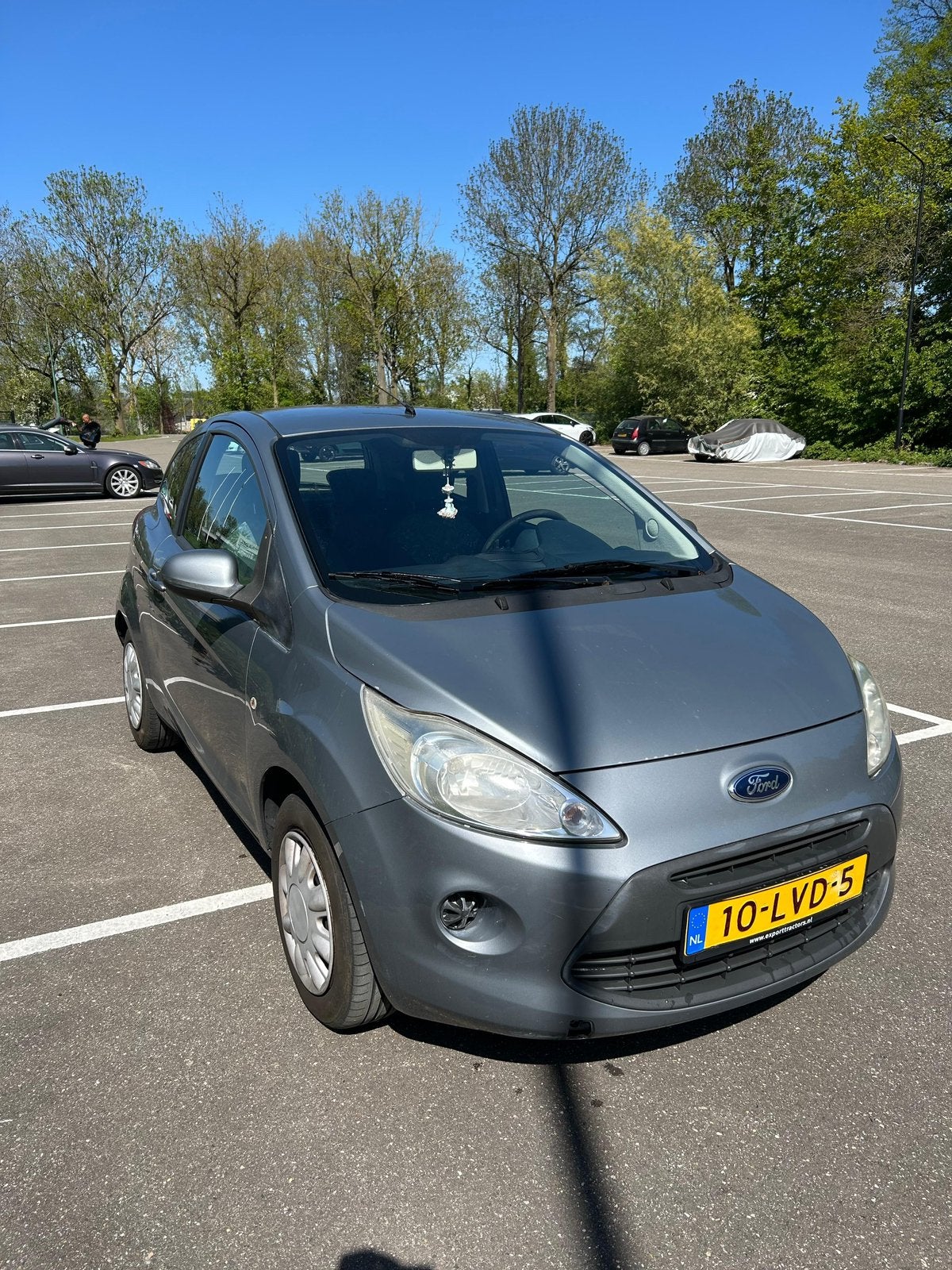 Ford Ka 1.2 51KW 2010 Grijs distributieriem is vervangen., Voorwielaandrijving, 1242 cc, 4 cilinders, 4 stoelen