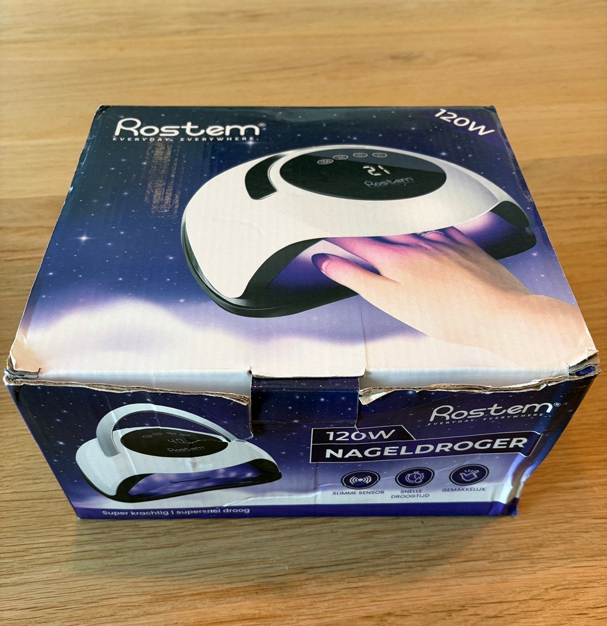 Ledlamp 120W nageldroger voor gelnagels, Sieraden, Tassen en Uiterlijk, Ophalen of Verzenden, Zo goed als nieuw, Overige kleuren