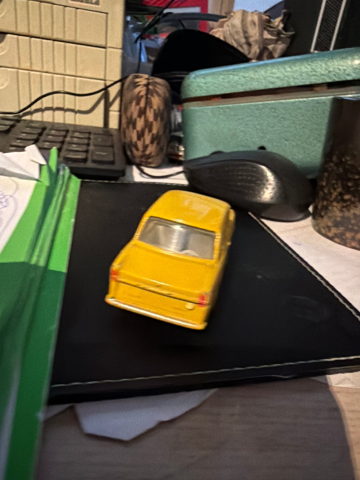 Lion Car Daffodil 1/43 - Gele Miniatuur Auto, Overige merken, Z, Gebruikt, Auto