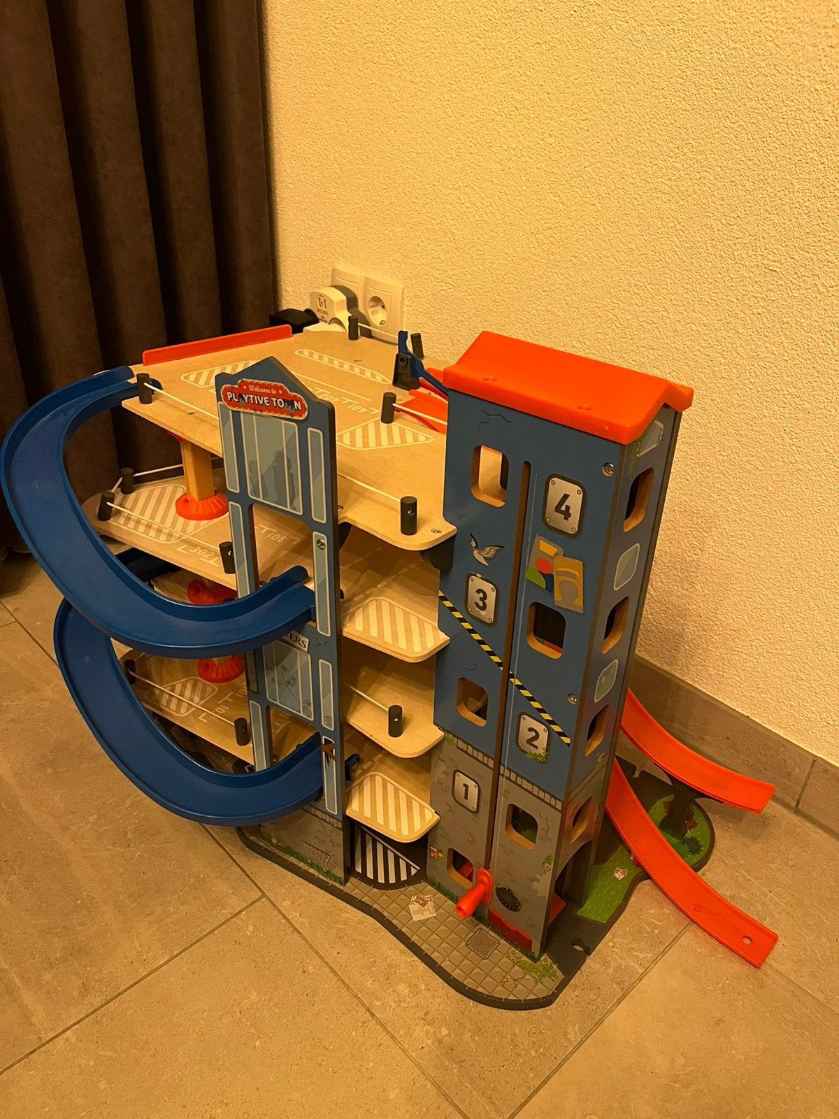 Autogarage Speelgarage, Kinderen en Baby's, Ophalen, Zo goed als nieuw