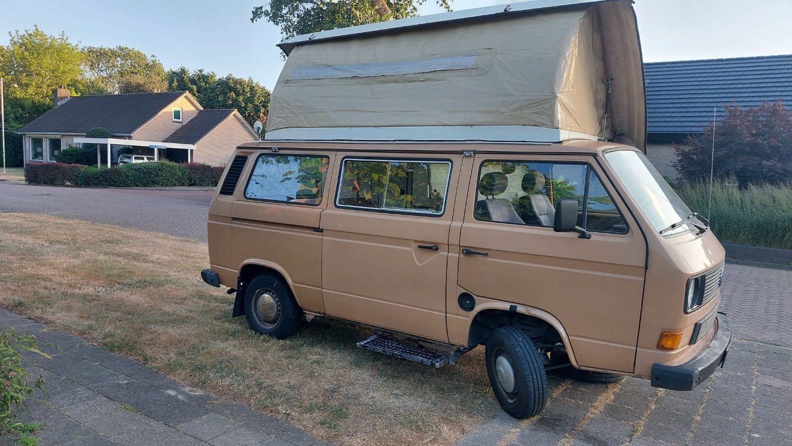 Volkswagen T3 turbodiesel 1990 met cassandra dak, Caravans en Kamperen, Campers, Buscamper of Camperbus, Volkswagen, Particulier