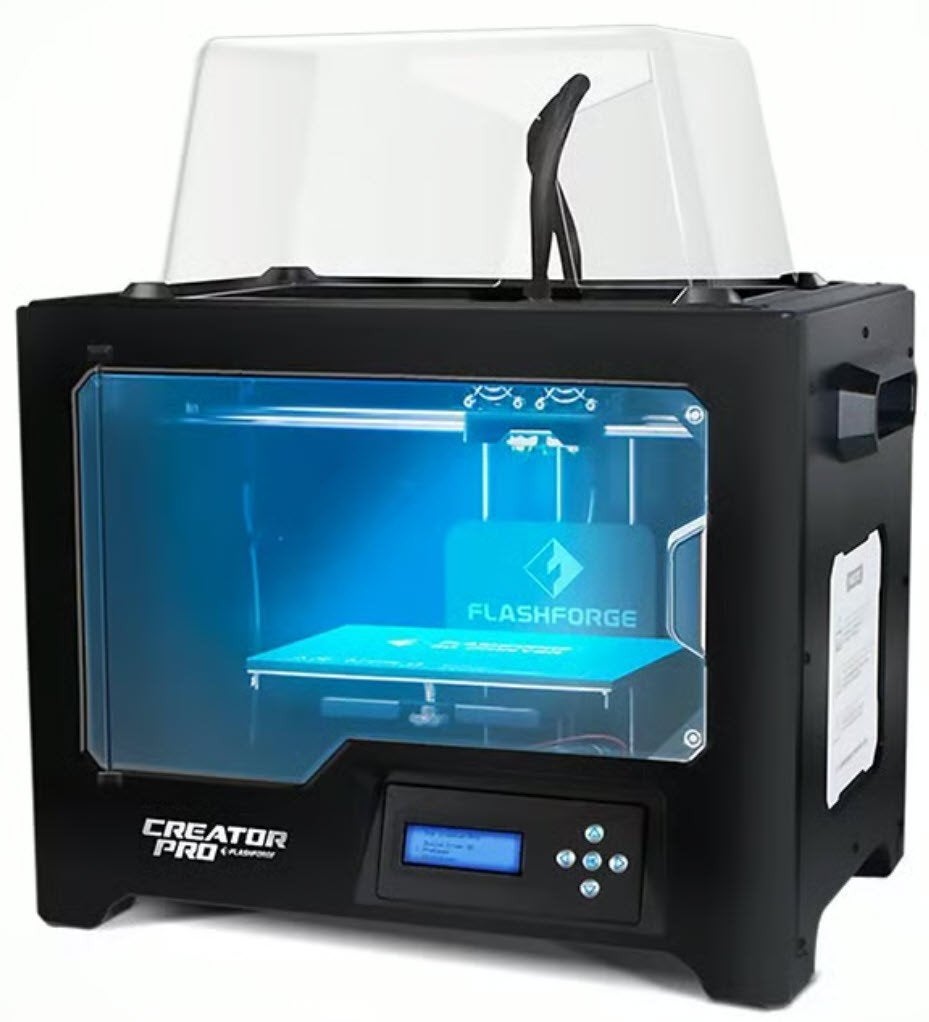 3D printer Flash Forge Creator , dubble extruder, Ophalen, Gebruikt, FlashForge, Filament