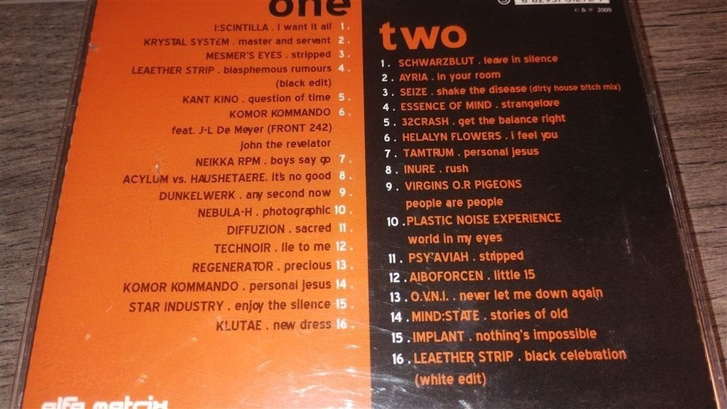 Alfa Matrix Re:Covered [A Tribute To Depeche Mode], Cd's en Dvd's, Cd's | Dance en House, Ophalen of Verzenden, Zo goed als nieuw