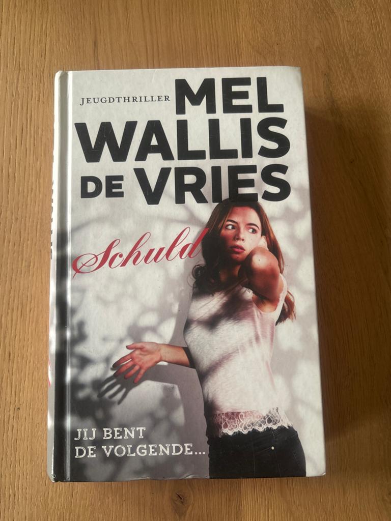 Schuld - Mel Wallis de Vries (Jeugdthriller), Boeken, Thrillers, Gelezen, Nederland, Ophalen of Verzenden