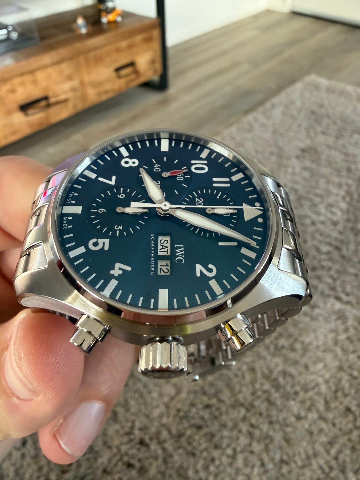 Foto 8 van IWC Pilot, Le Petite Prince, 43mm, prachtig horloge!