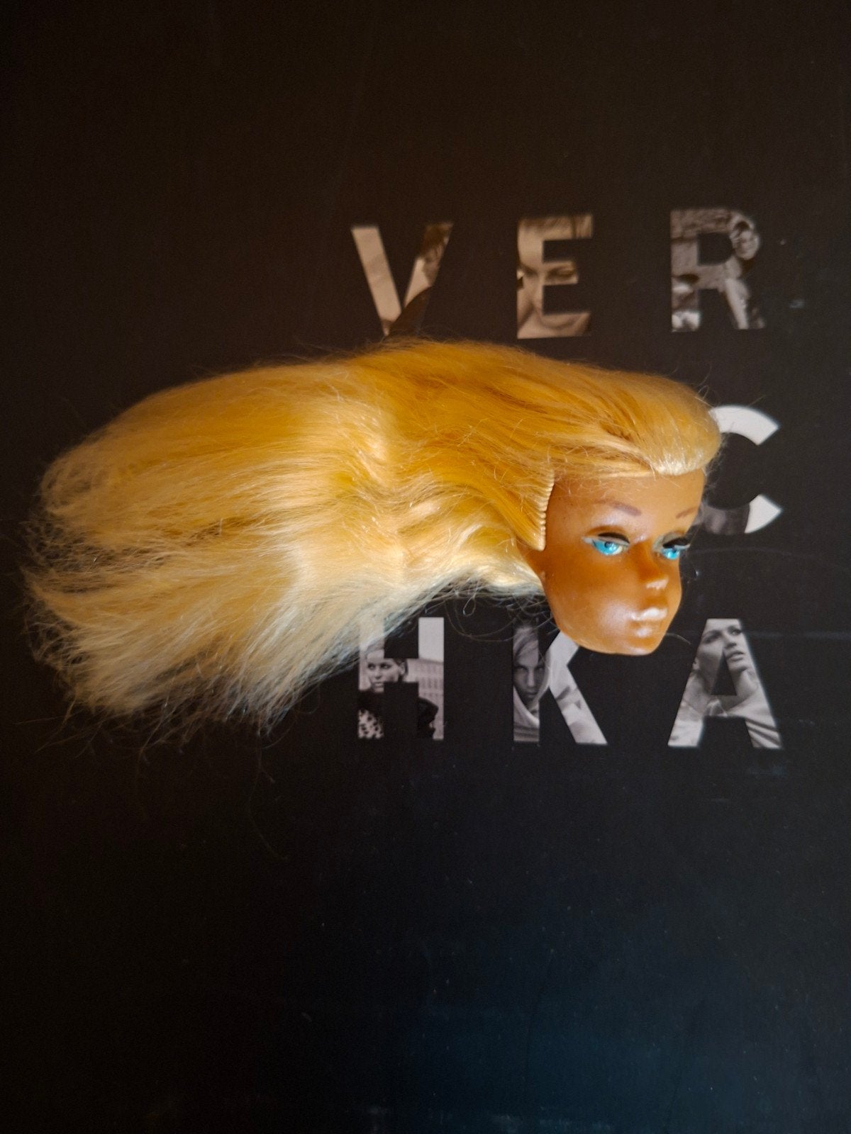 vintage barbie swirl ponytail hoofdje mattel 60ejaren, Verzamelen, Poppen, Verzenden, Fashion Doll