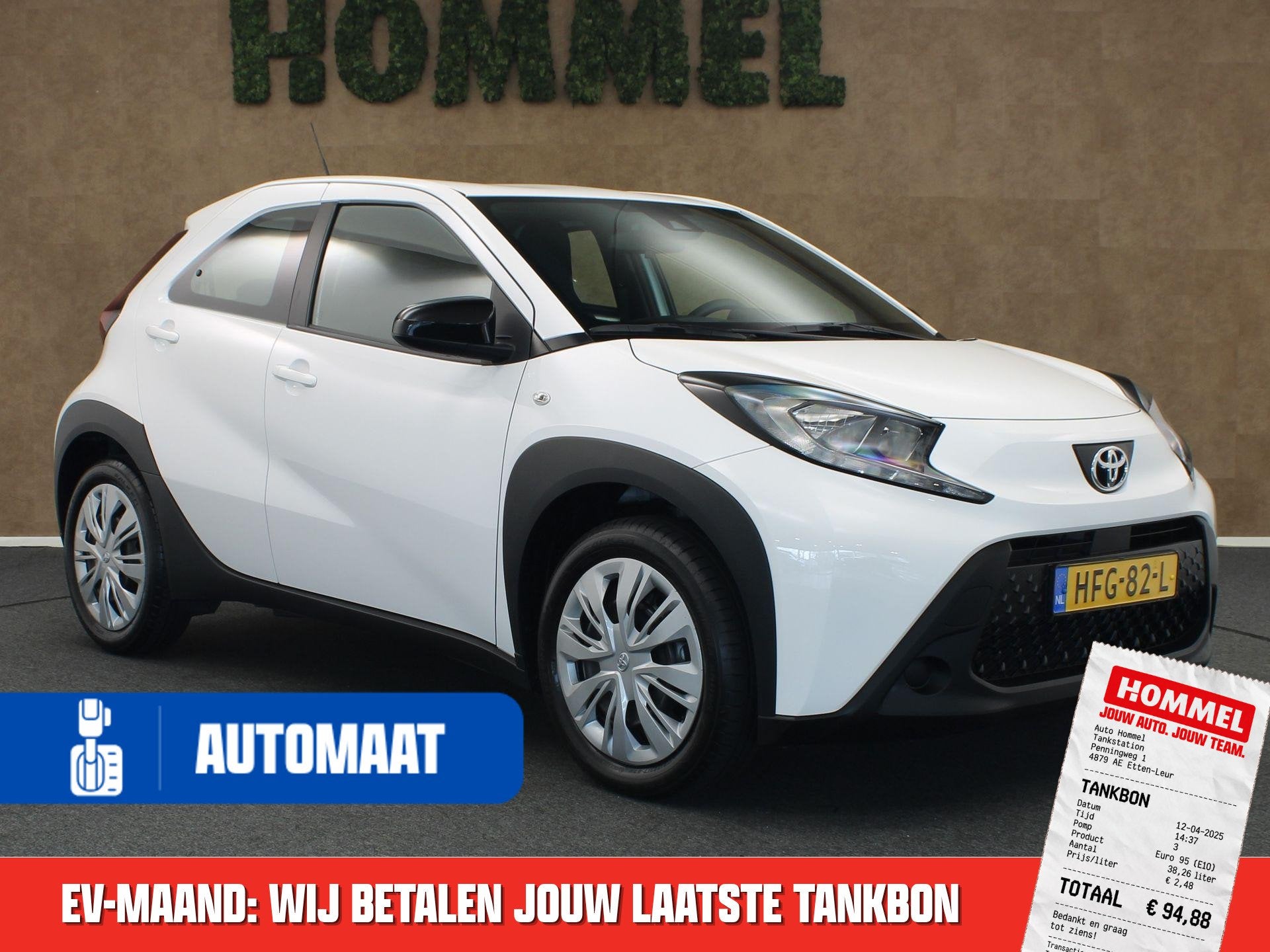 Toyota Aygo X 1.0 VVT-i S-CVT Play - ORIGINEEL NEDERLANDSE A, Stof, Gebruikt, Euro 6, 4 stoelen