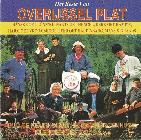 Het Beste Van Overijssel Plat - Diverse Artiesten CD, 1 bandje, Ophalen of Verzenden, Origineel, Nieuw in verpakking