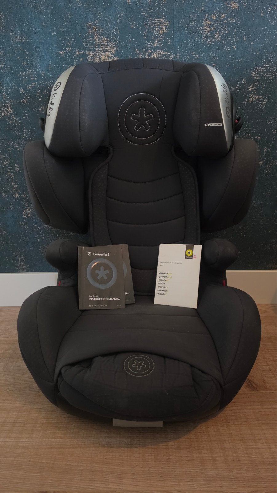 Kiddy Cruiserfix 3 Autostoel 15-36kg met Isofix, 15 t/m 36 kg, Verstelbare rugleuning, Zo goed als nieuw, Isofix