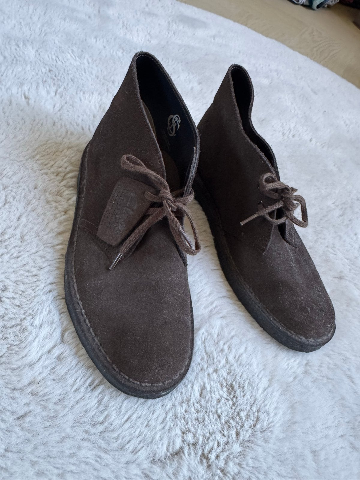 Clarks Desert Boots - Bruin Suède, Kleding | Dames, Schoenen, Ophalen, Gedragen, Bruin, Lage of Enkellaarzen