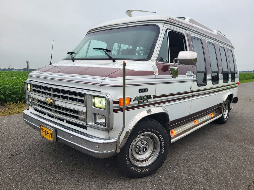 Chevrolet USA Chevy Van 5.7 G30 camper kampeerwagen, Caravans en Kamperen, Campers, Buscamper of Camperbus, Bedrijf, LPG, Overige merken