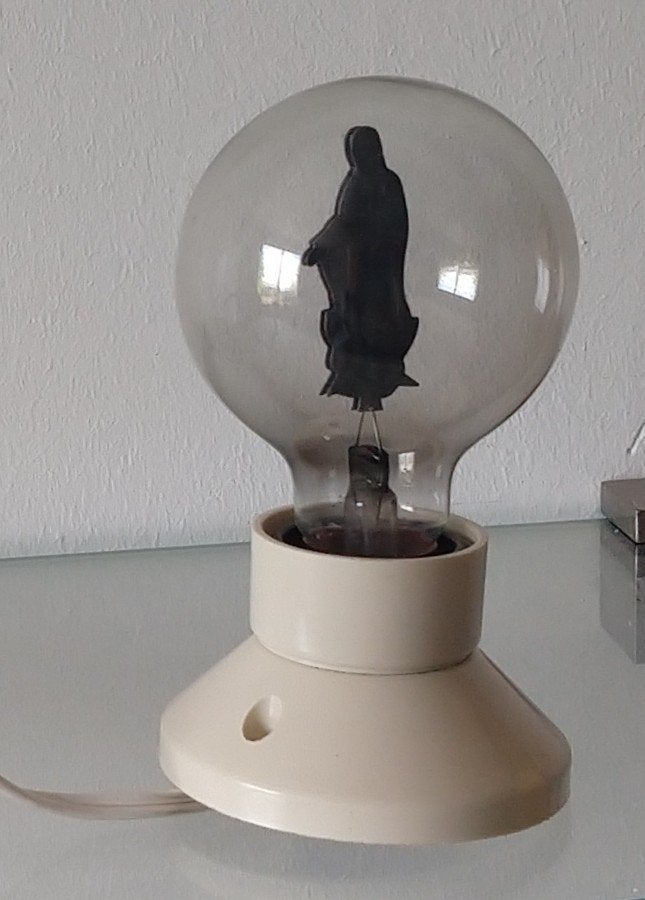 antiek Aerolux maria tafel lampje, volgnr 4, Antiek en Kunst, Antiek | Lampen, Ophalen of Verzenden