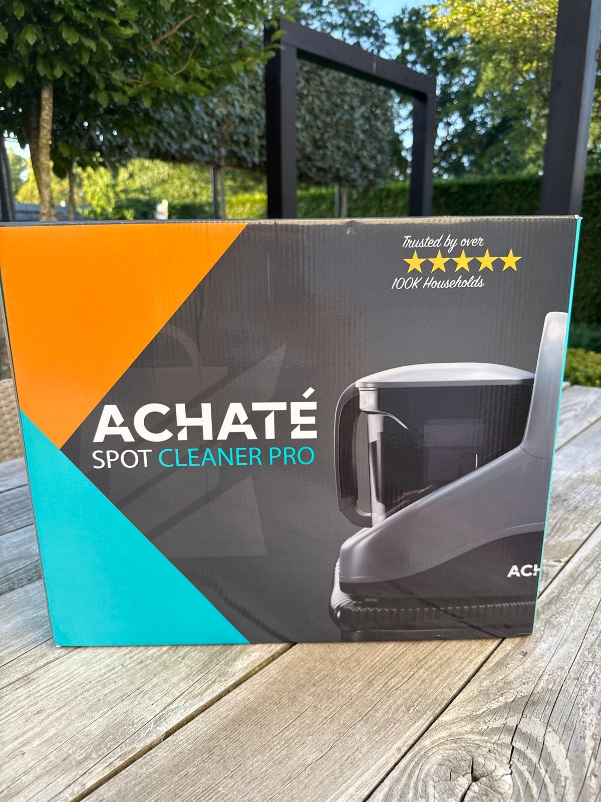 ACHATÉ SPOT CLEANER PRO - Vlekkenreiniger voor huis en auto, Ophalen, Zo goed als nieuw