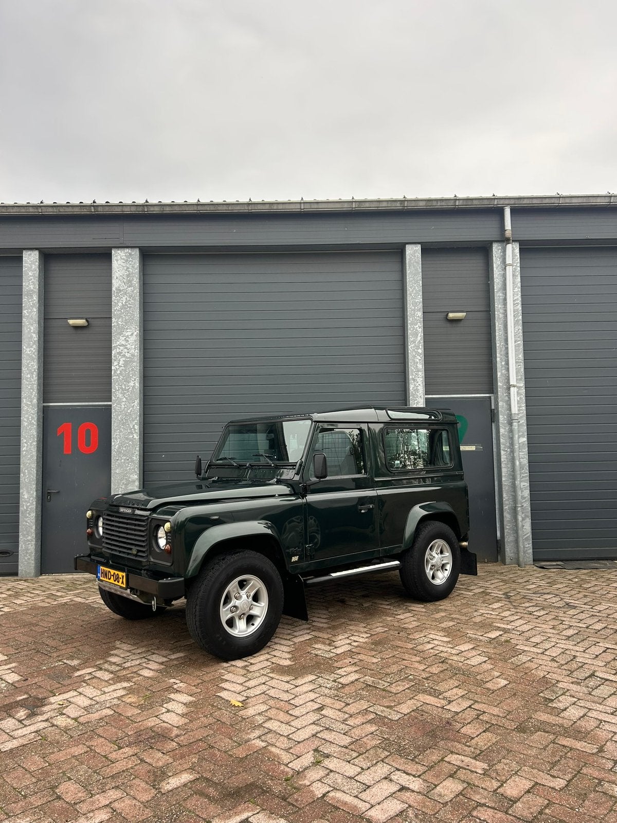 Land Rover Defender 90 Td5 - P15 2003, Auto's, Land Rover, Particulier, Diesel, MPV, Geïmporteerd, Groen, Ophalen