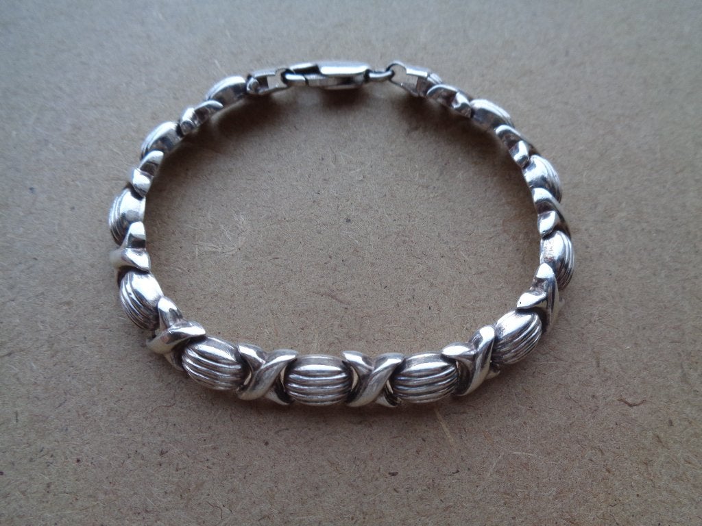 zilveren armband XOXO [688], Verzenden, Zo goed als nieuw, Zilver, Zilver
