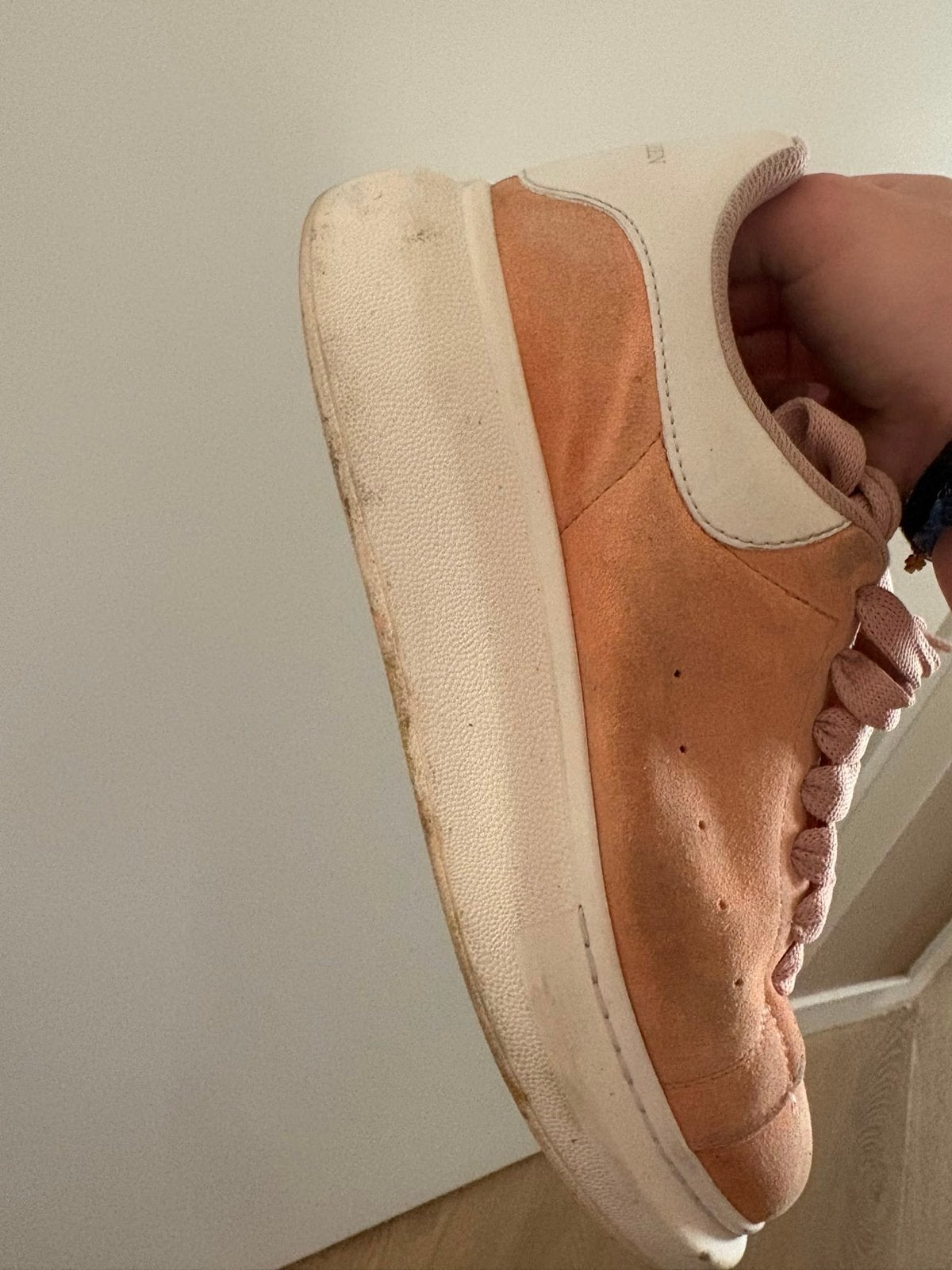 Alexander McQueen sneakers maat 39, Ophalen, Gedragen, Roze, Sneakers of Gympen