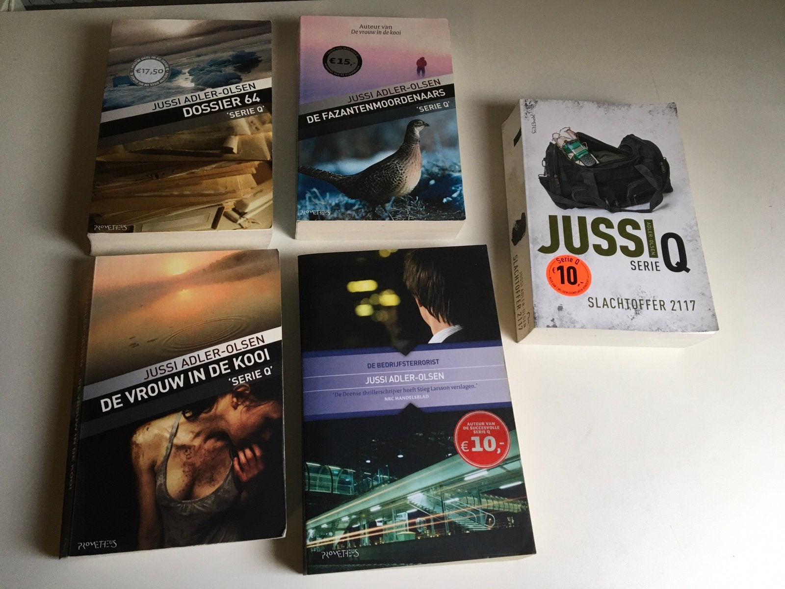 Jussi Adler Olsen, thrillers, Ophalen, Gelezen