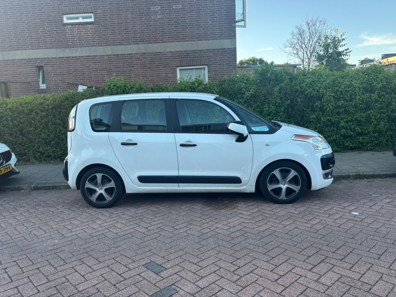Citroën C3 Picasso 1.6 VTI 2010 Wit, Auto's, Voorwielaandrijving, 4 cilinders, Wit, Bedrijf