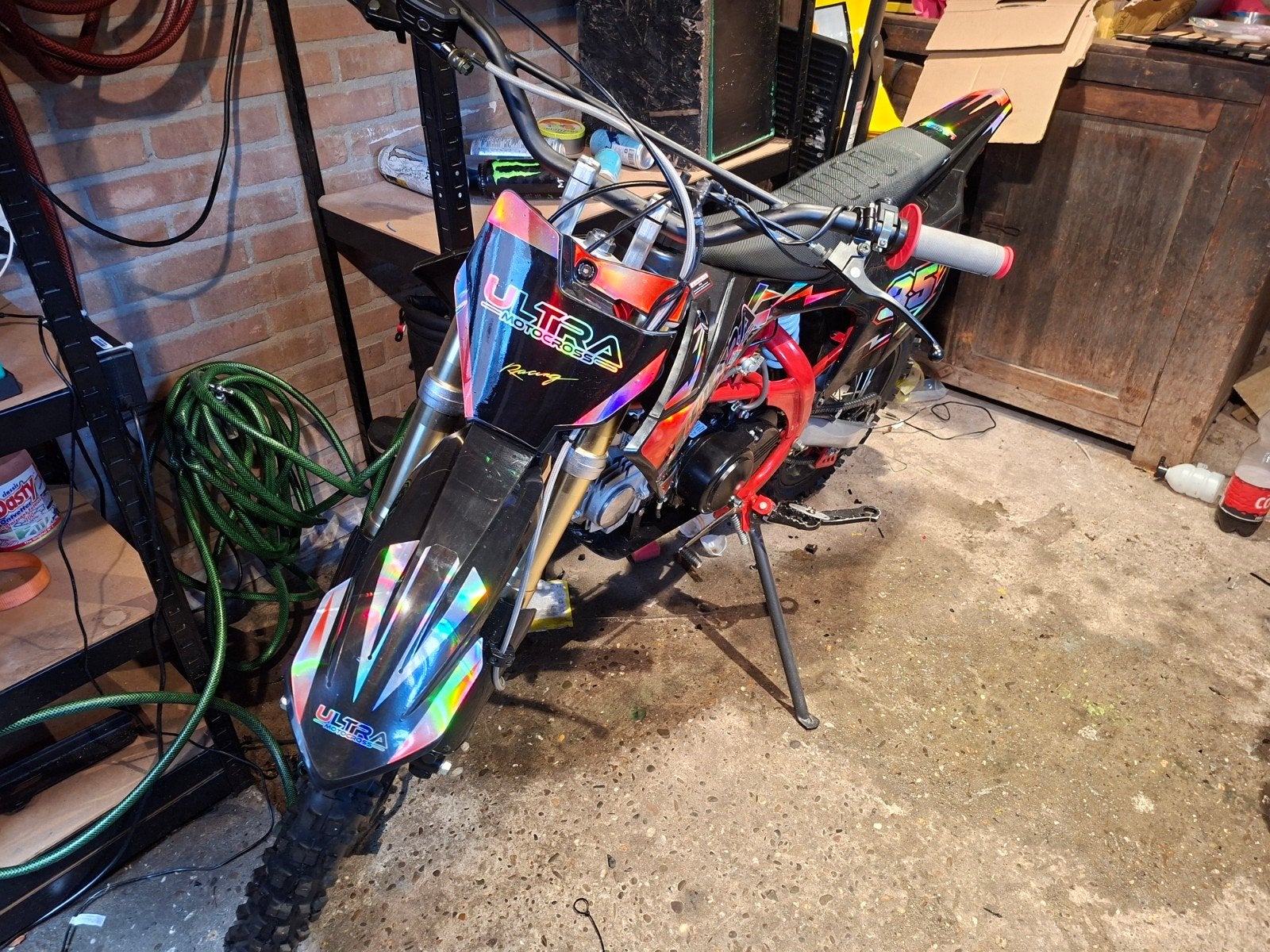 RUILEN MAG! Ultra Cross 125cc 4-takt 2026 - Z.G.A.N. met ext, 125 cc, Zo goed als nieuw, 4 versnellingen, Ophalen