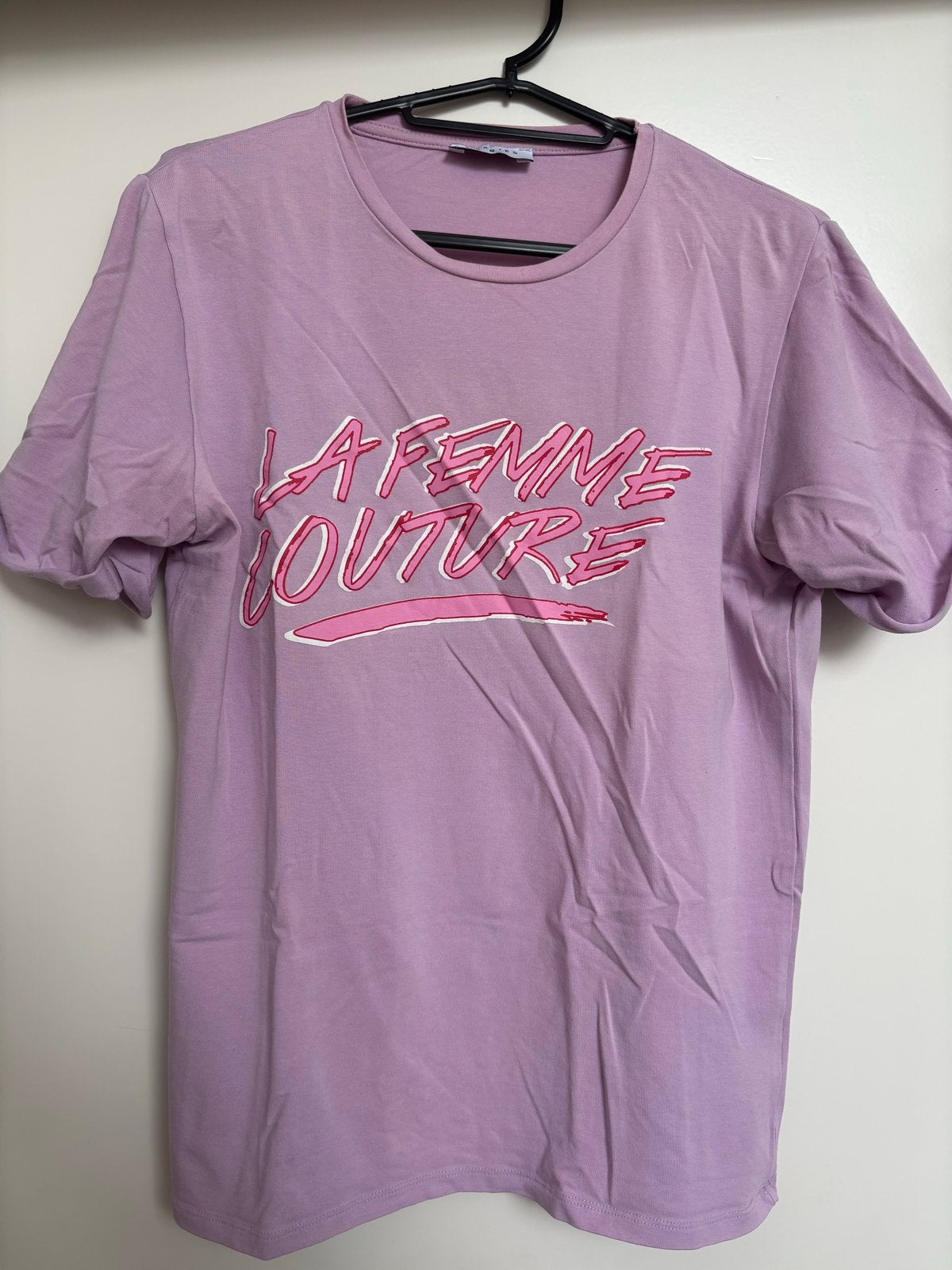 Loavies T-shirt "La Femme Couture" Maat M, Kleding | Dames, Maat 38/40 (M), Paars, Ophalen of Verzenden, Zo goed als nieuw