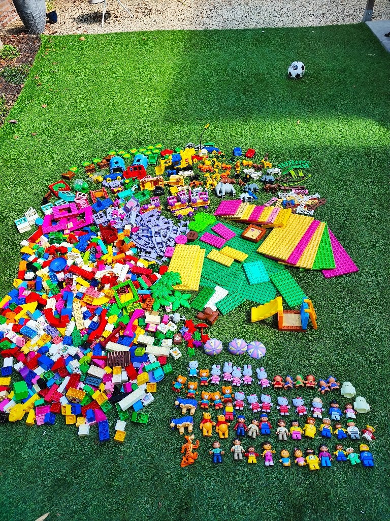 PARTIJ DUPLO/HELLO KITTY 16 KG Dierentuin Boerderij, Ophalen, Overige merken, Overige karakters, Overige typen