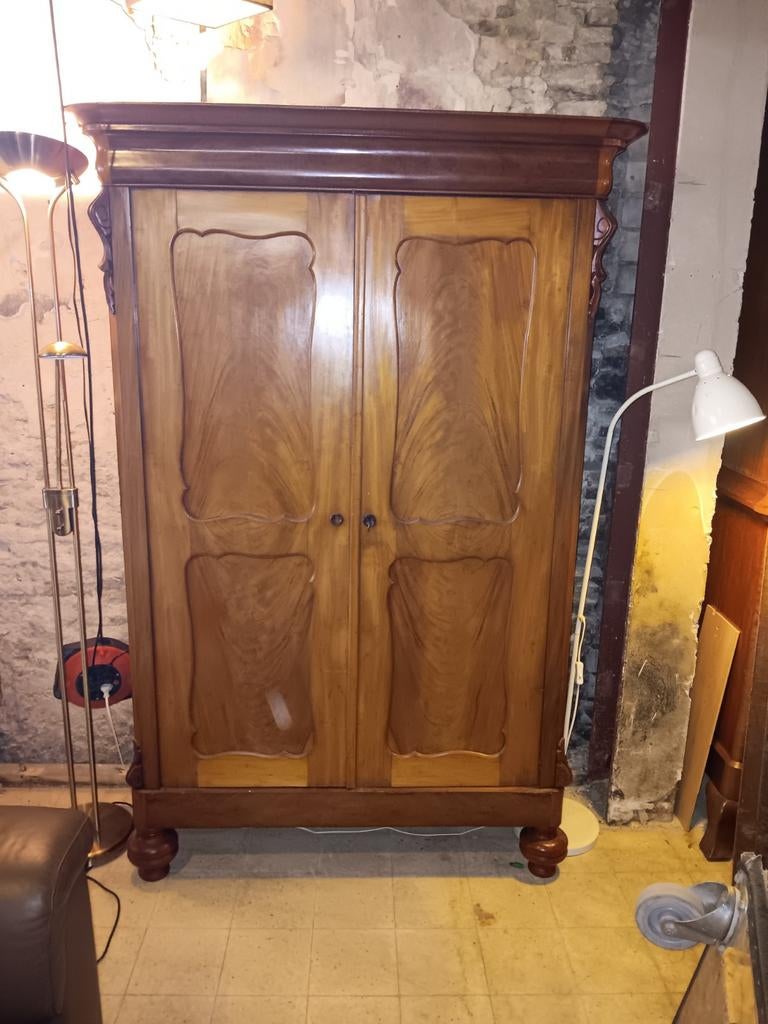 Antieke biedermeier kast bij sb kringloop, Ophalen, Gebruikt, 25 tot 50 cm
