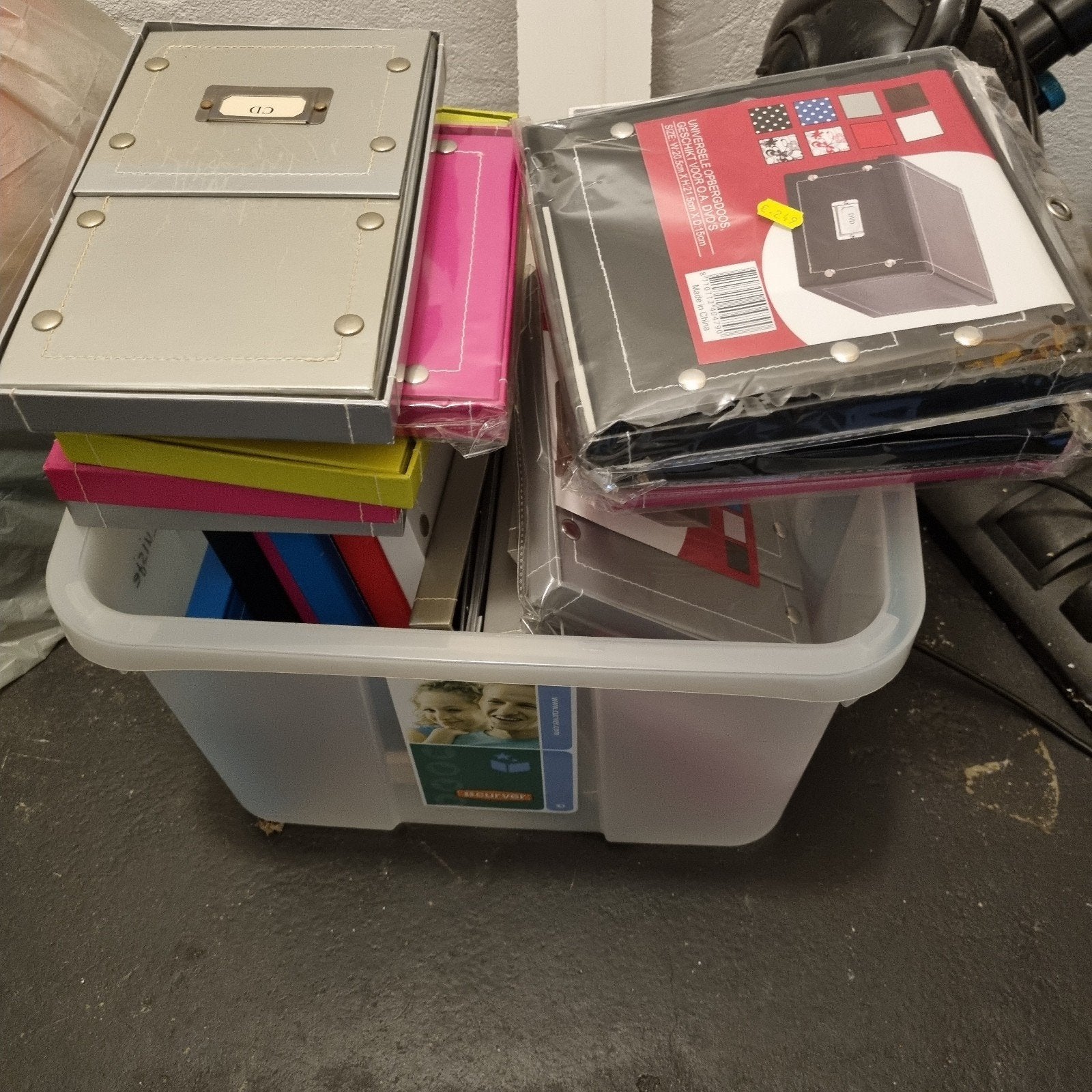 20+ Vouwboxjes voor CD/DVD opslag - Nieuw & Gebruikt, Huis en Inrichting, Ophalen, Overige materialen, Gebruikt, 25 tot 75 discs