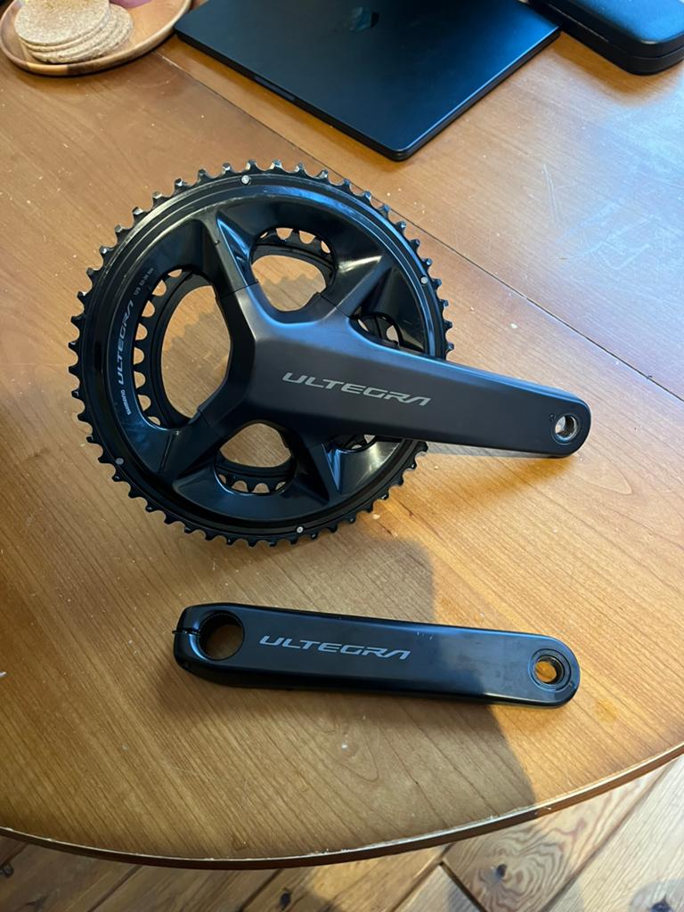 Shimano Ultegra crankstel 52/36 172,5mm FC-R8100, Ophalen of Verzenden, Zo goed als nieuw, Stuur