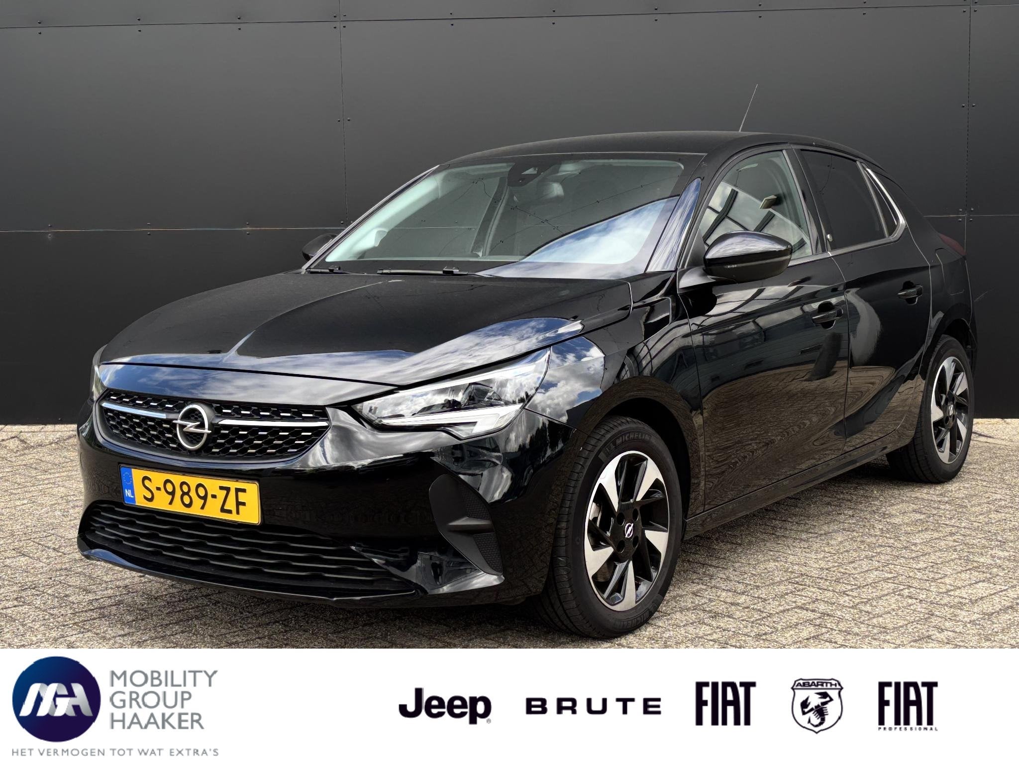 Opel Corsa Electric Level 3 50 kWh 3 Fase | Apple-Android |, Auto's, Opel, Gebruikt, Zwart, Zwart, Origineel Nederlands