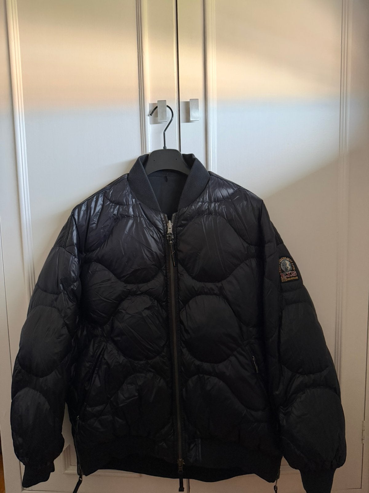 Parajumpers Reversible Bomberjack - Zwart, Ophalen, Gedragen, Maat 36 (S), Zwart
