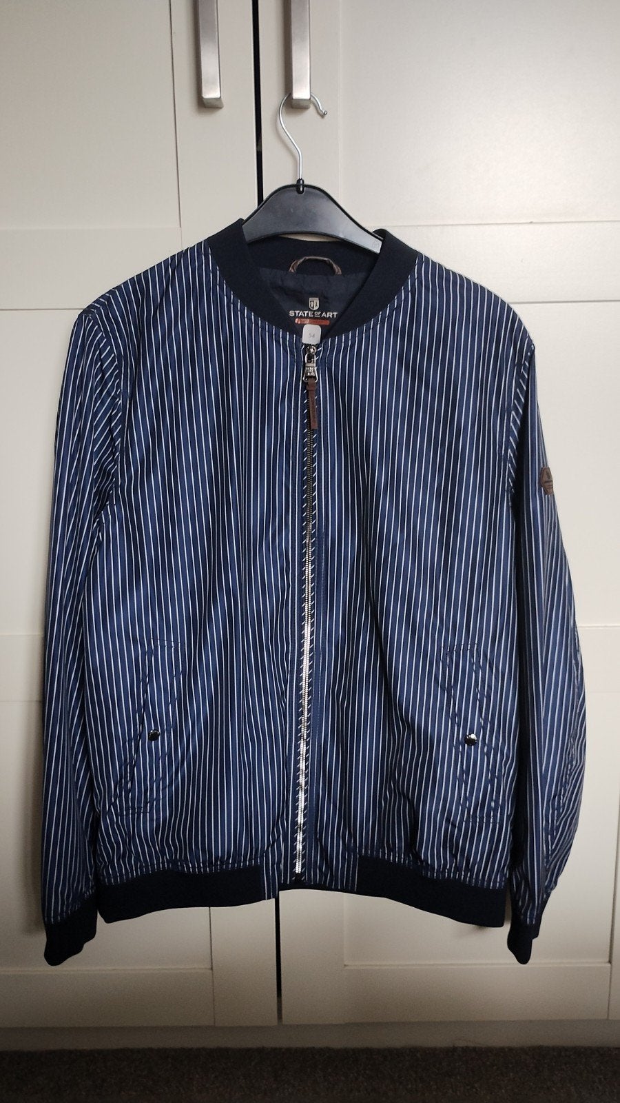 State of Art heren bomberjack - Maat 54, Kleding | Heren, State of Art, Maat 52/54 (L), Blauw, Ophalen of Verzenden