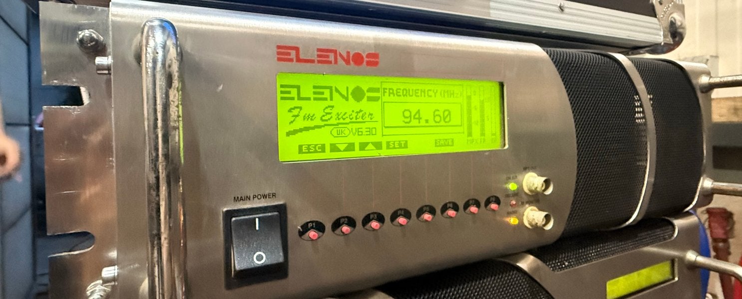 Elenos ETG101 FM sturing 150w, Telecommunicatie, Ophalen, Zo goed als nieuw, Zender