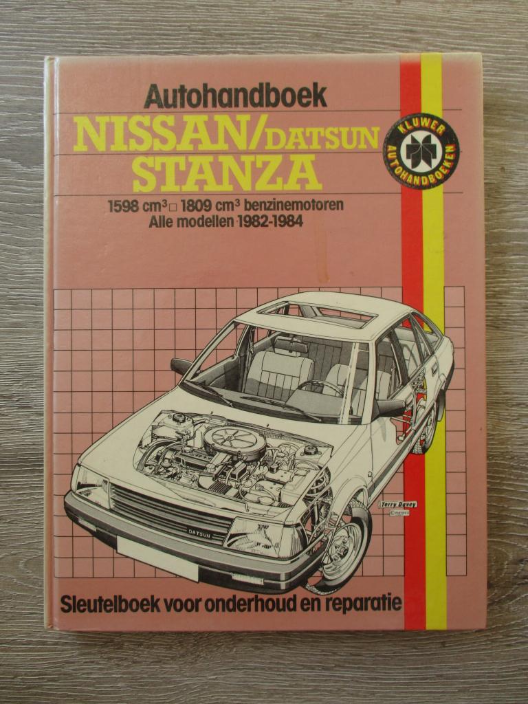 Autohandboek Nissan/Datsun Stanza; Sleutelboek voor onderh, Ophalen of Verzenden, Gelezen, Nissan